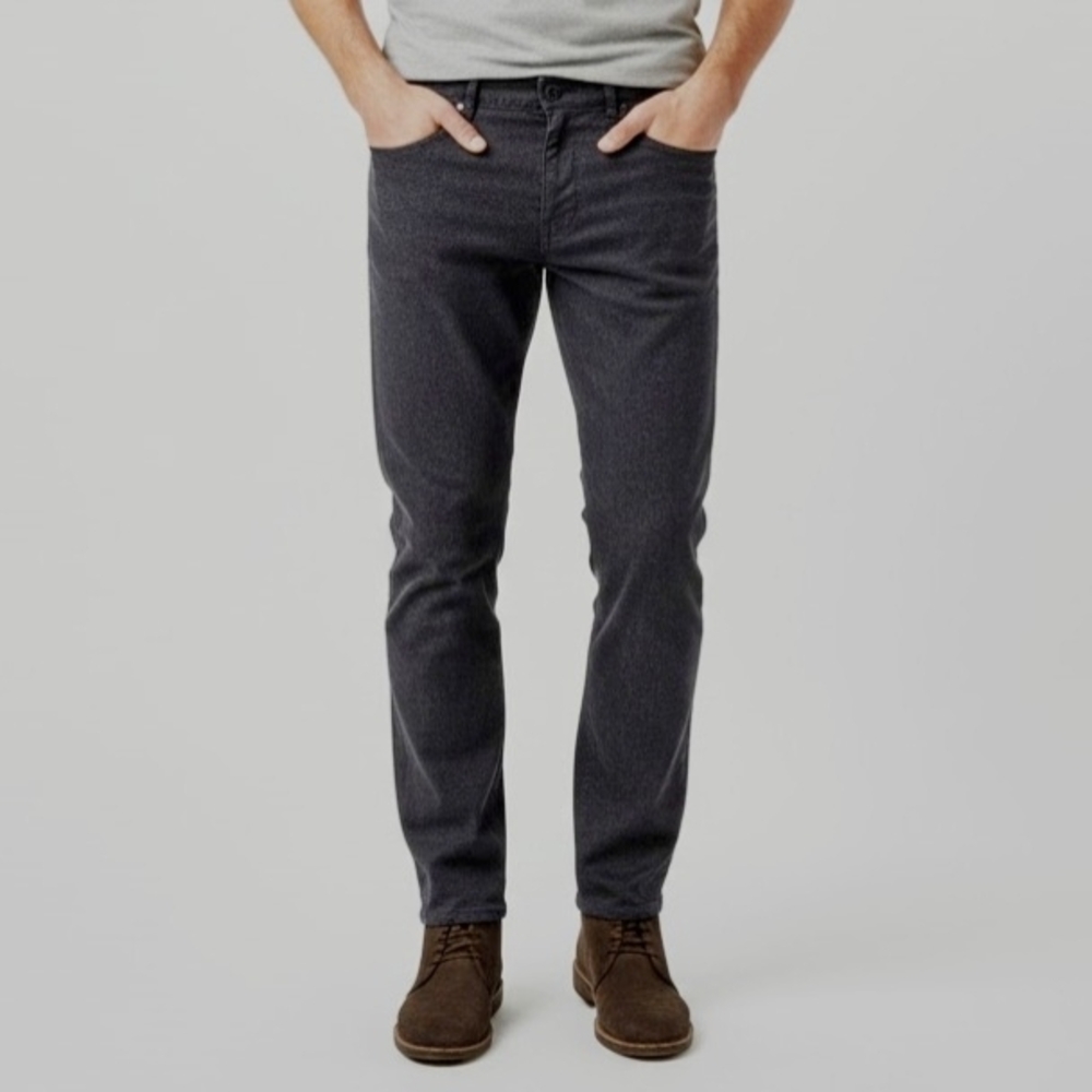 RW&CO Men's Straight Fit Dark Grey Pants 32x32